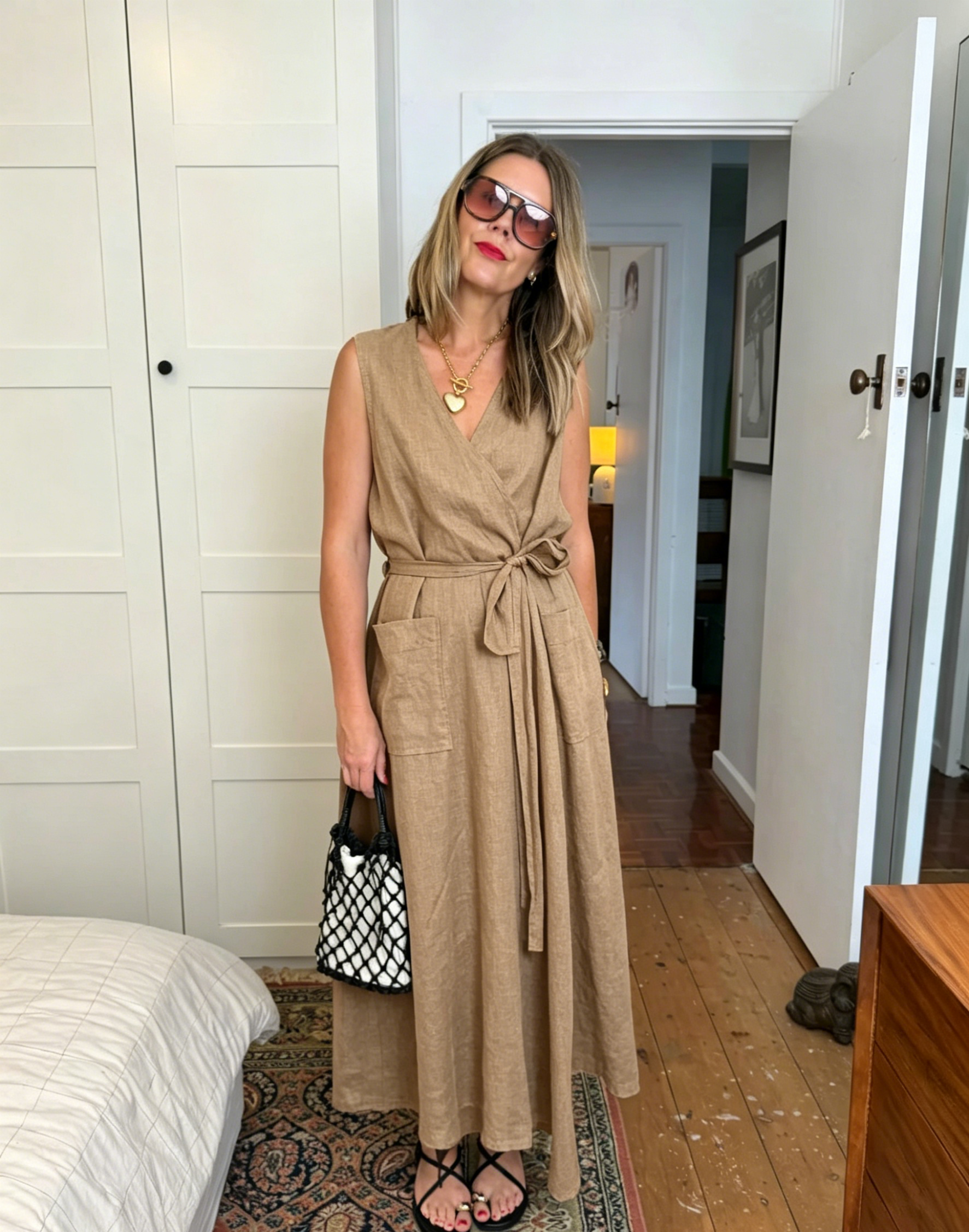 🌿Women's Linen Maxi Dress