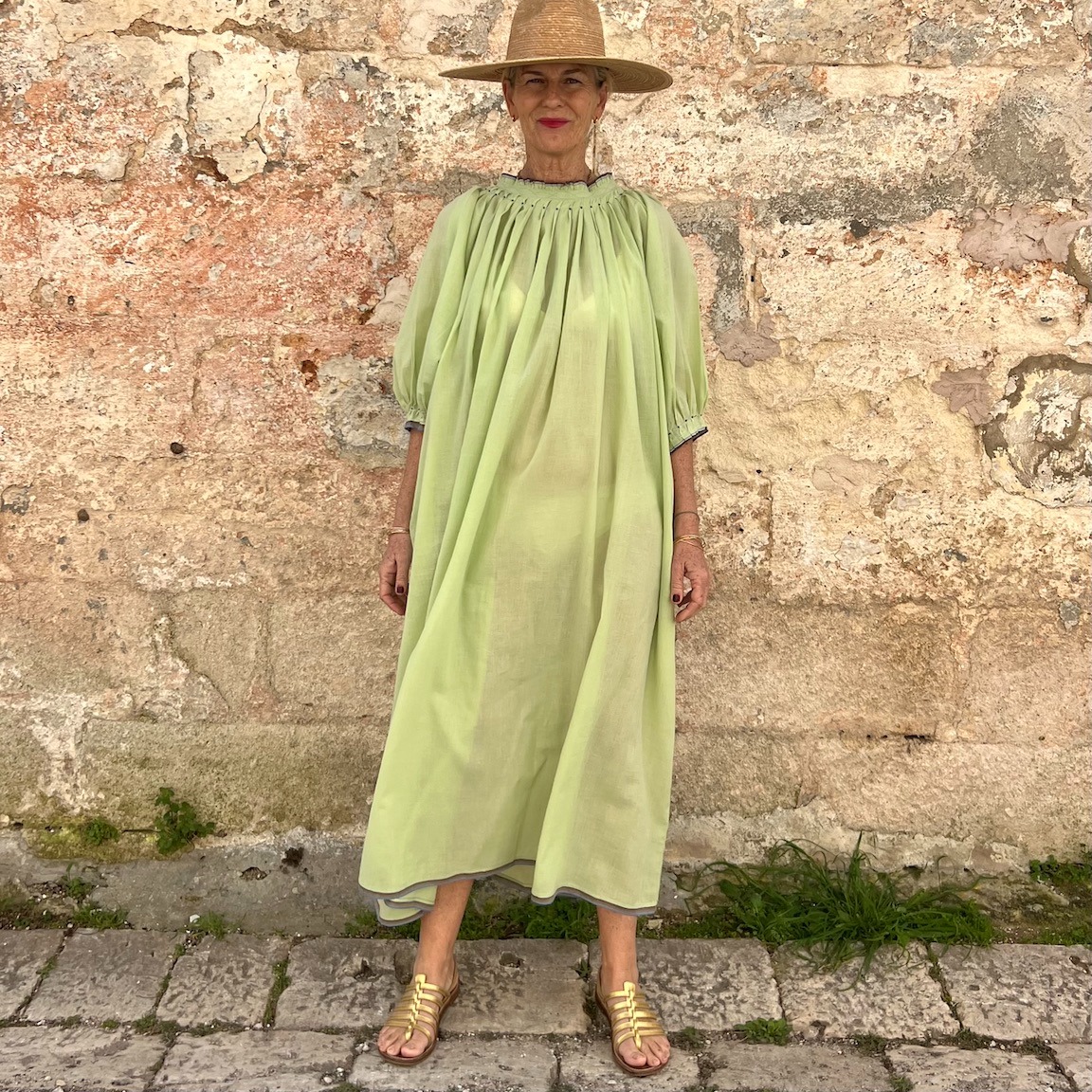 🌿Casual Linen And Cotton Floaty Dress
