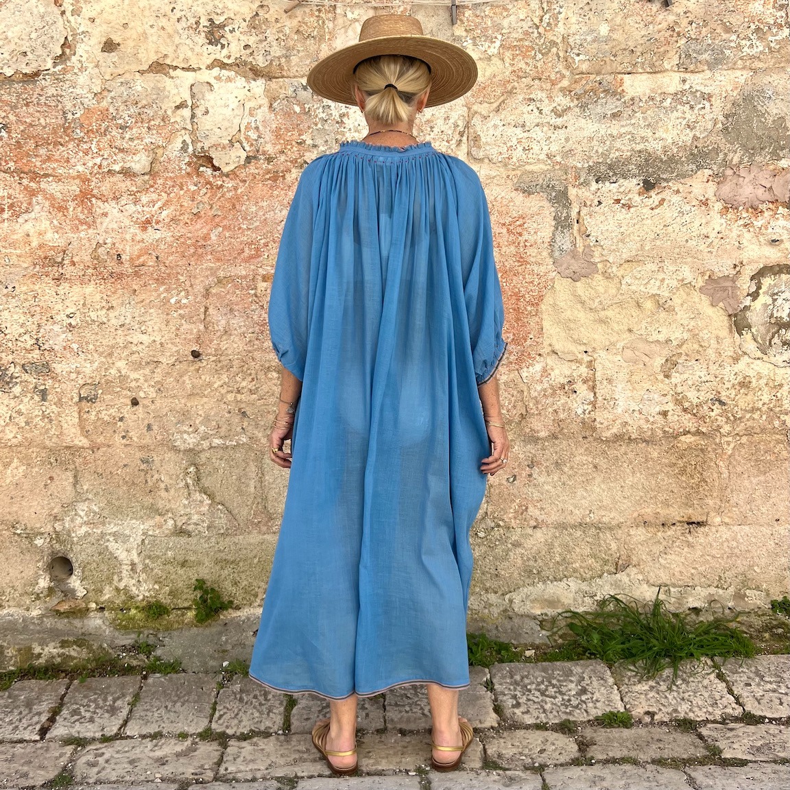 🌿Casual Linen And Cotton Floaty Dress