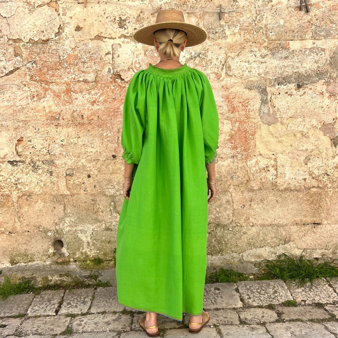 🌿Casual Linen And Cotton Floaty Dress