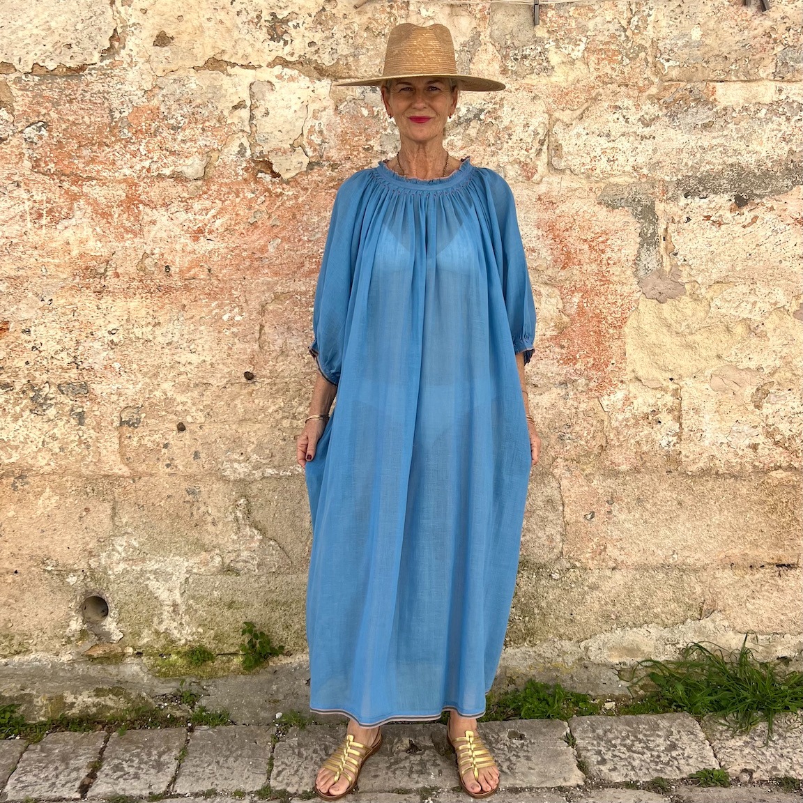 🌿Casual Linen And Cotton Floaty Dress