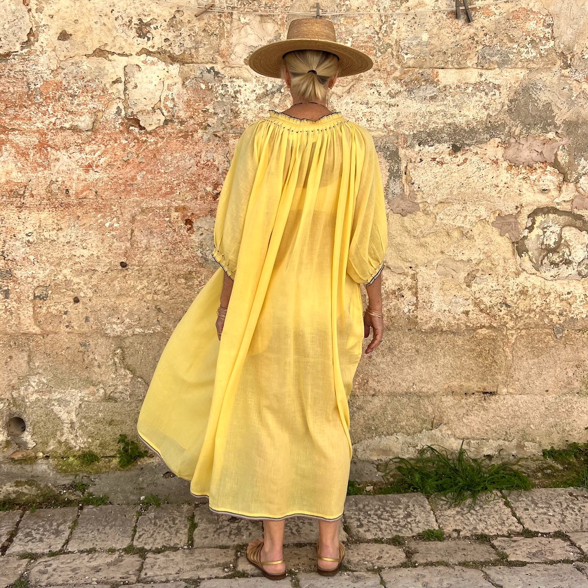🌿Casual Linen And Cotton Floaty Dress