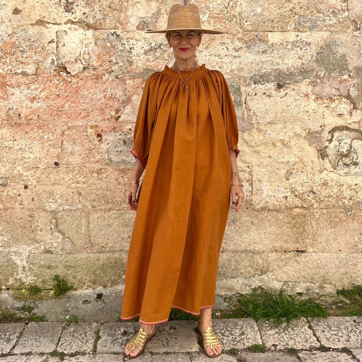 🌿Casual Linen And Cotton Floaty Dress