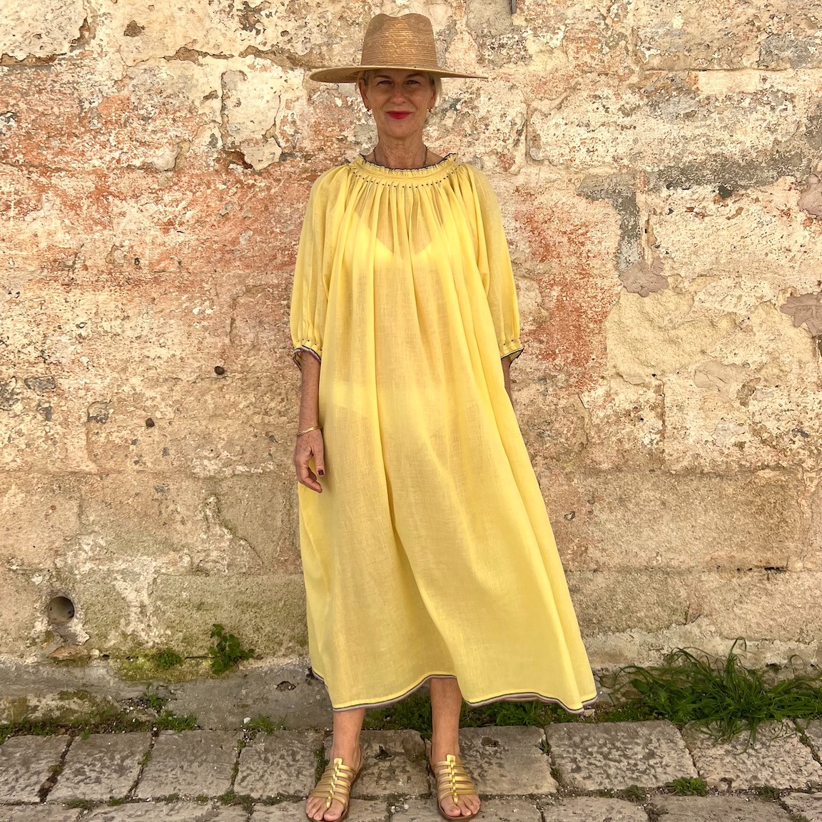 🌿Casual Linen And Cotton Floaty Dress