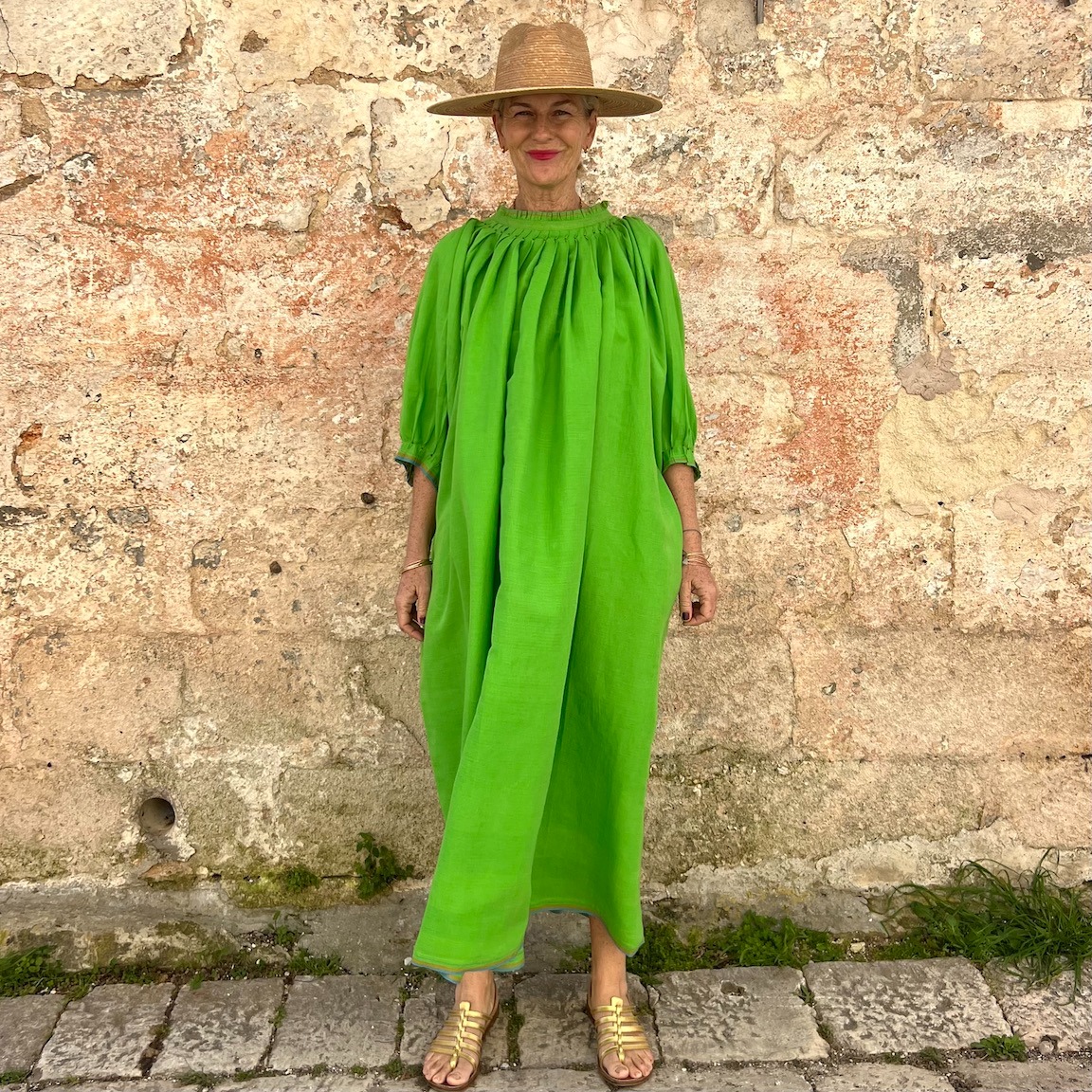 🌿Casual Linen And Cotton Floaty Dress