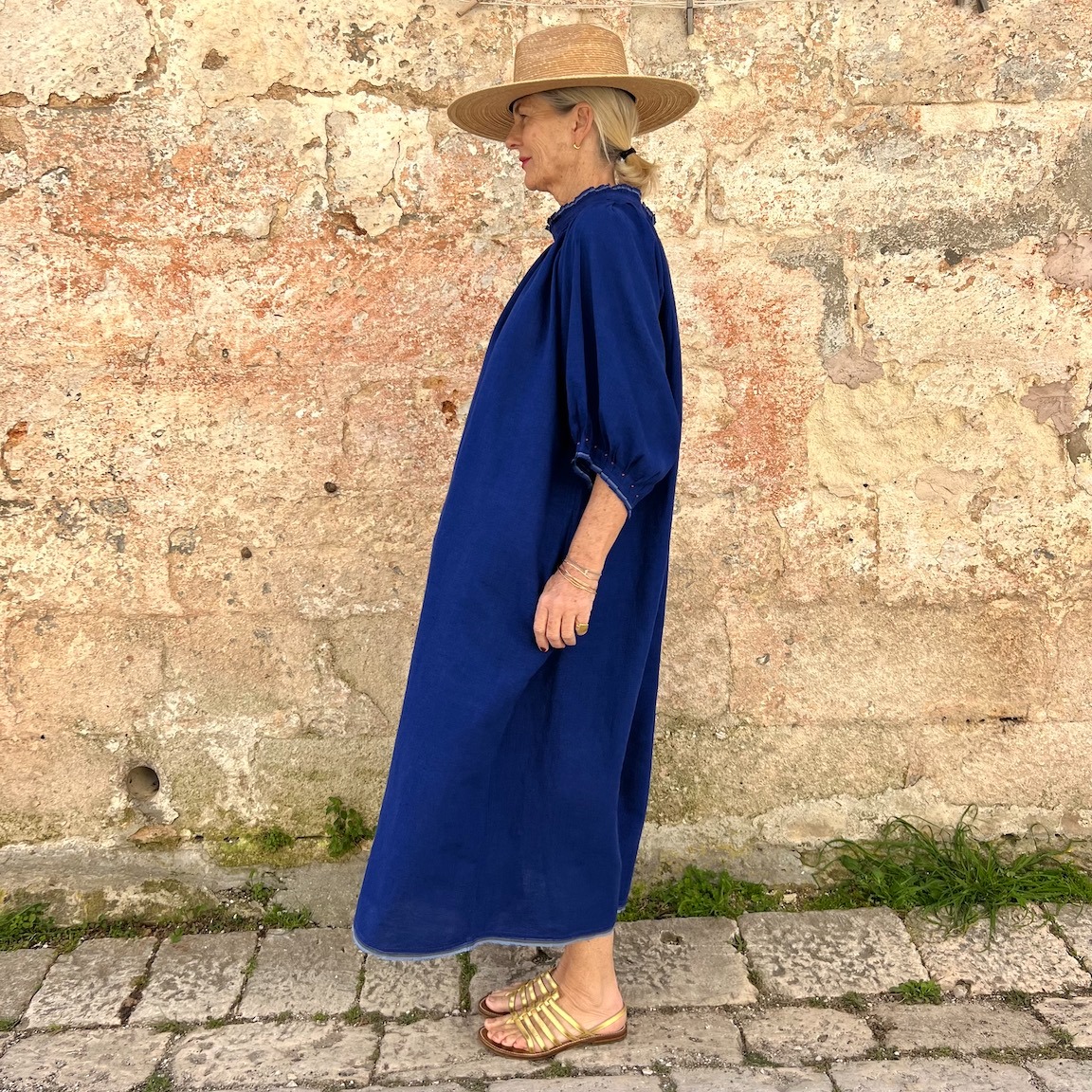 🌿Casual Linen And Cotton Floaty Dress