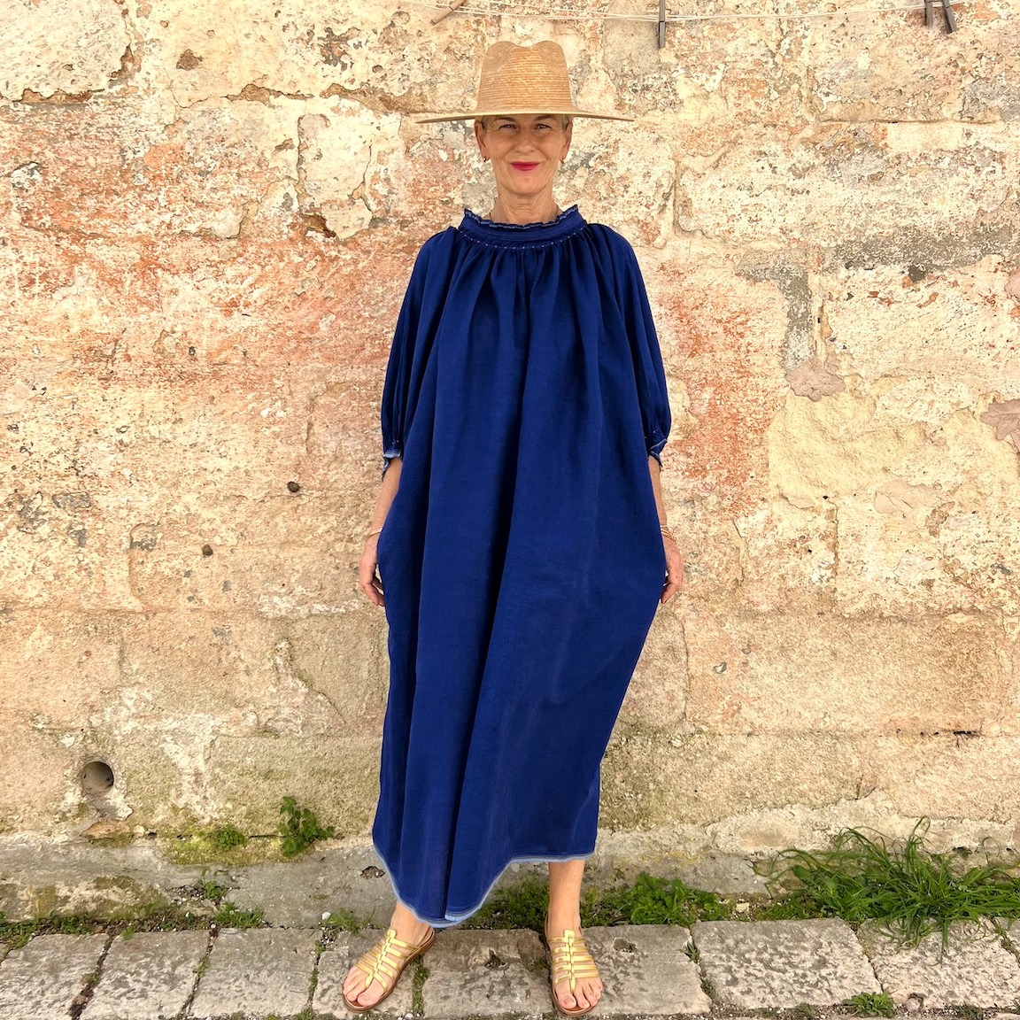 🌿Casual Linen And Cotton Floaty Dress