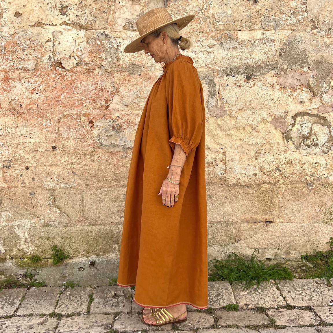 🌿Casual Linen And Cotton Floaty Dress