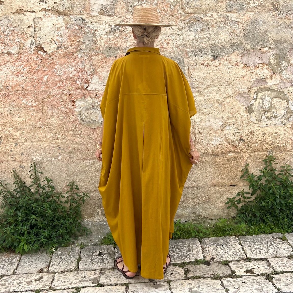 🌿 Casual Chic Linen Maxi Dress with Pockets