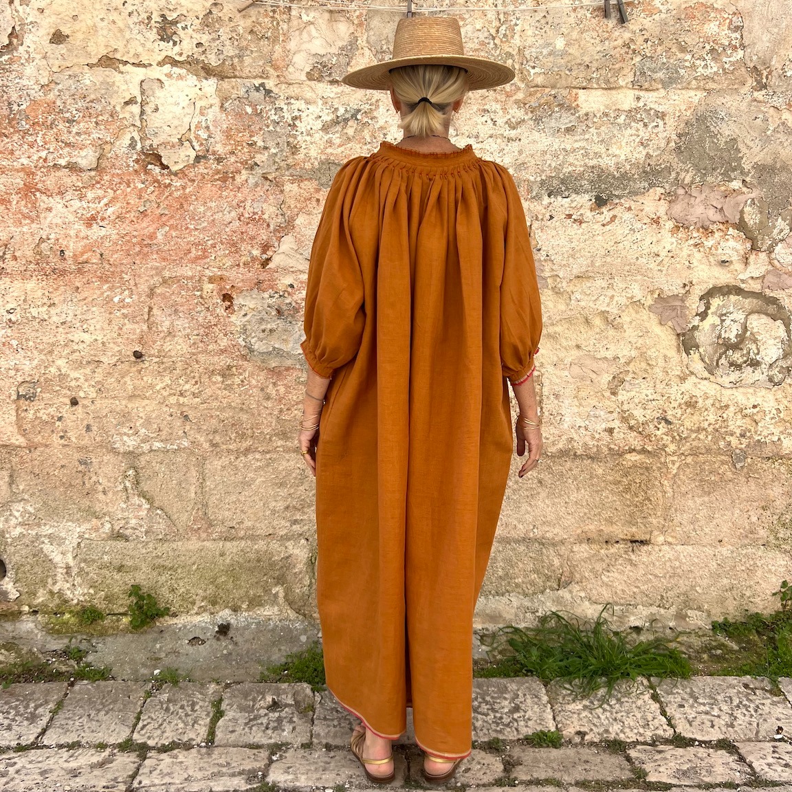 🌿Casual Linen And Cotton Floaty Dress