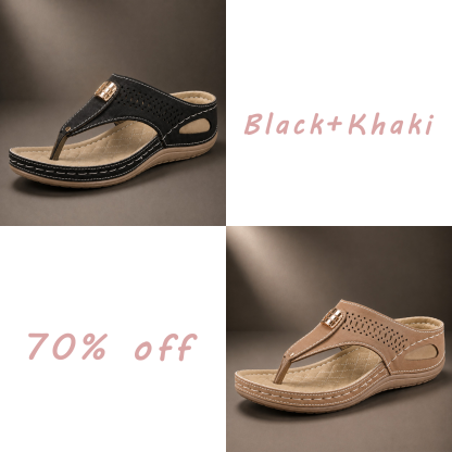 LAST DAY 70% OFF ✨ Women’s Breathable Comfort Walking Sandals – Arch Support & Non-Slip Sole