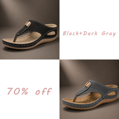 LAST DAY 70% OFF ✨ Women’s Breathable Comfort Walking Sandals – Arch Support & Non-Slip Sole