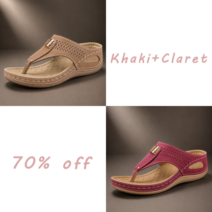 LAST DAY 70% OFF ✨ Women’s Breathable Comfort Walking Sandals – Arch Support & Non-Slip Sole