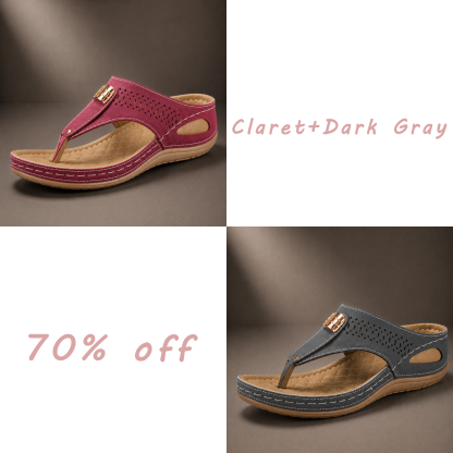 LAST DAY 70% OFF ✨ Women’s Breathable Comfort Walking Sandals – Arch Support & Non-Slip Sole