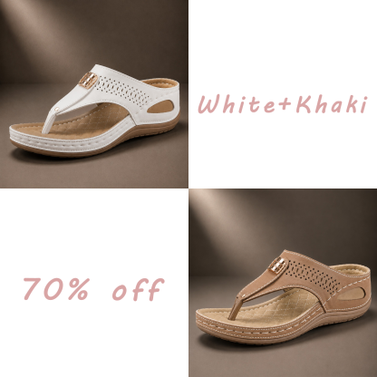 LAST DAY 70% OFF ✨ Women’s Breathable Comfort Walking Sandals – Arch Support & Non-Slip Sole
