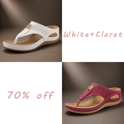 LAST DAY 70% OFF ✨ Women’s Breathable Comfort Walking Sandals – Arch Support & Non-Slip Sole