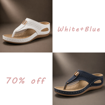 LAST DAY 70% OFF ✨ Women’s Breathable Comfort Walking Sandals – Arch Support & Non-Slip Sole