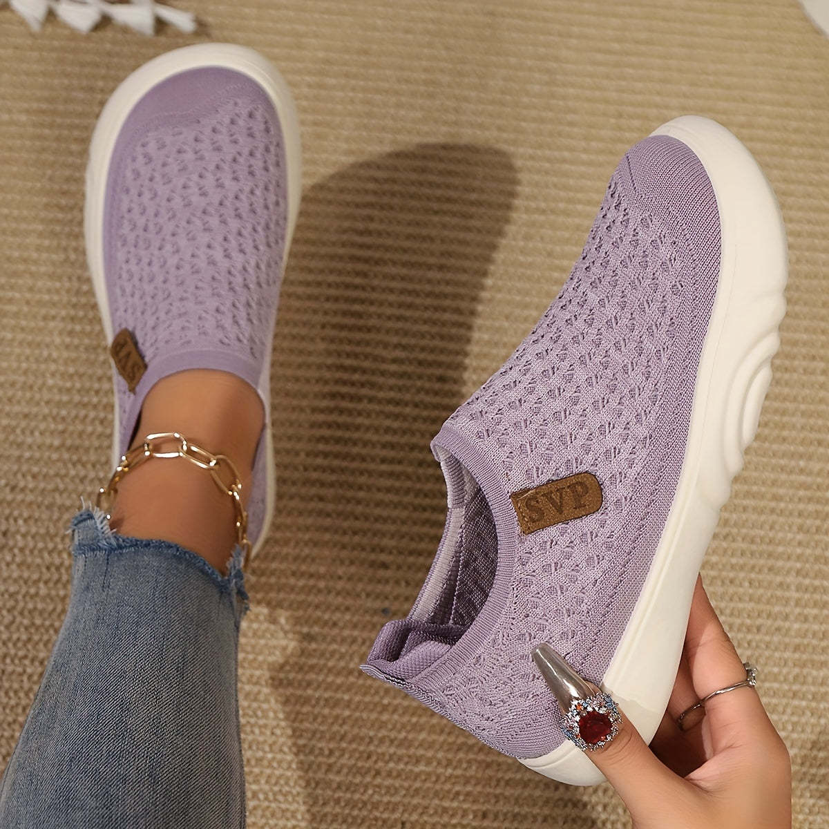 Norvellora | Knitted Slip-on Orthopedic Shoes