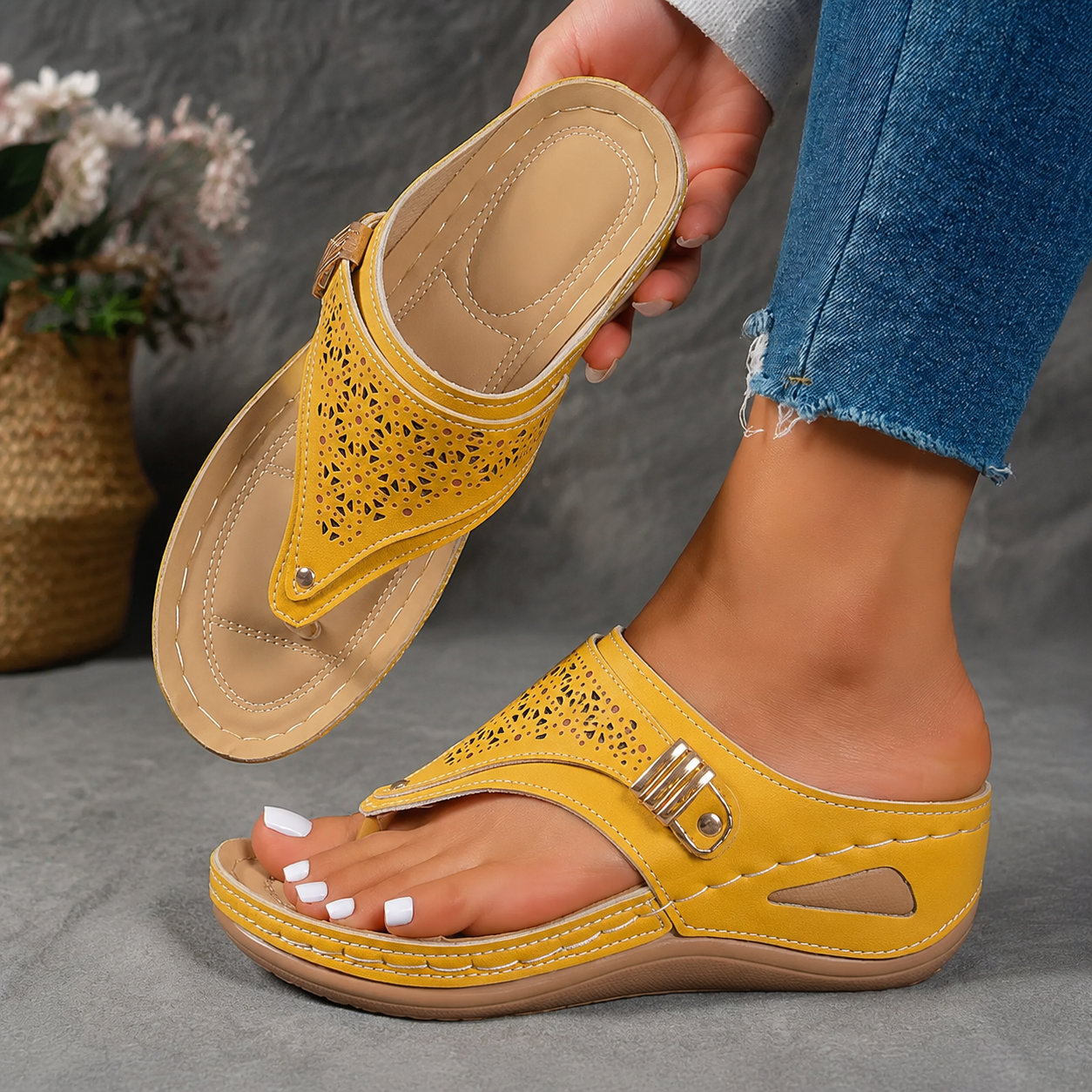 LAST DAY 70% OFF ✨ Breathable mesh sports sandals with non-slip sole