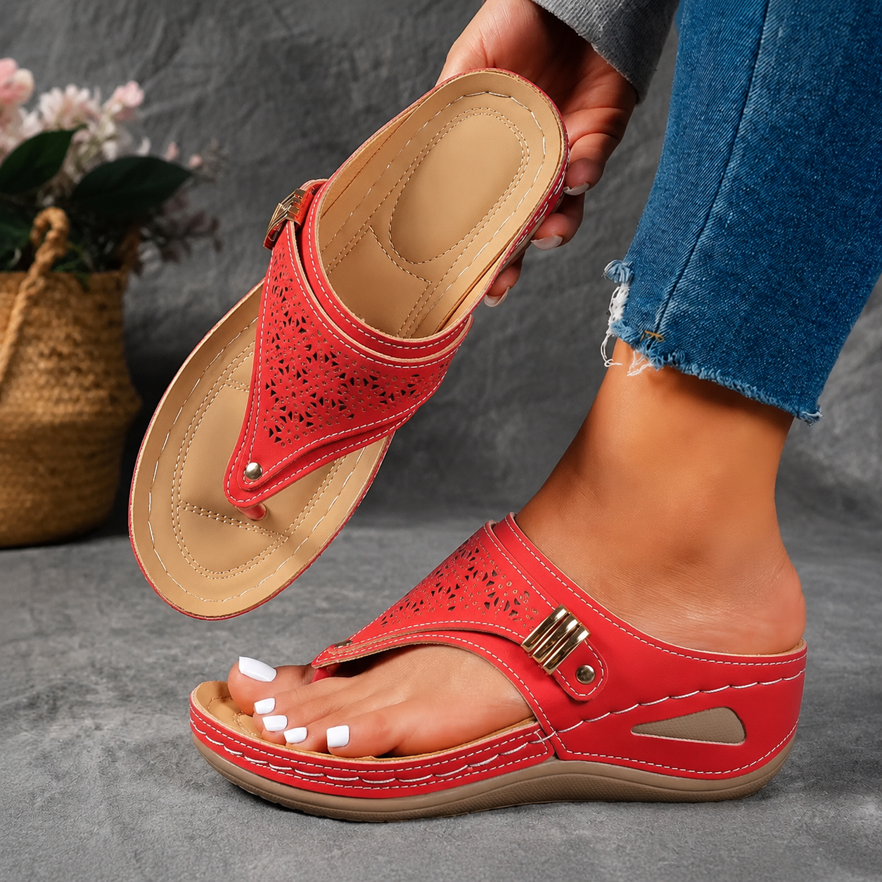 LAST DAY 70% OFF ✨ Breathable mesh sports sandals with non-slip sole