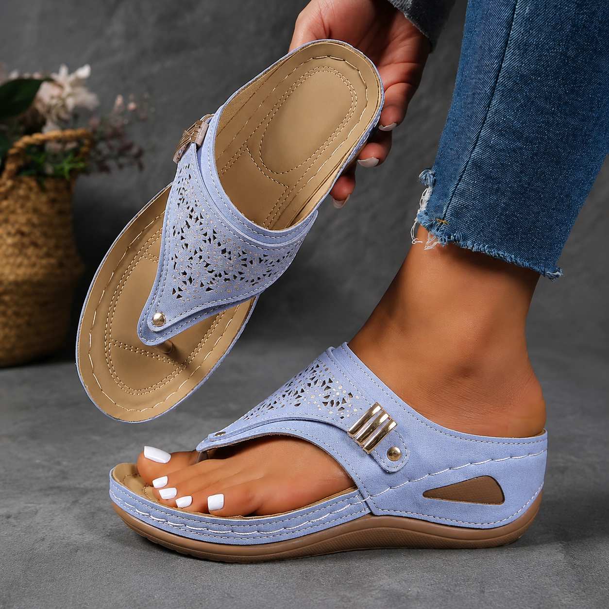 LAST DAY 70% OFF ✨ Breathable mesh sports sandals with non-slip sole