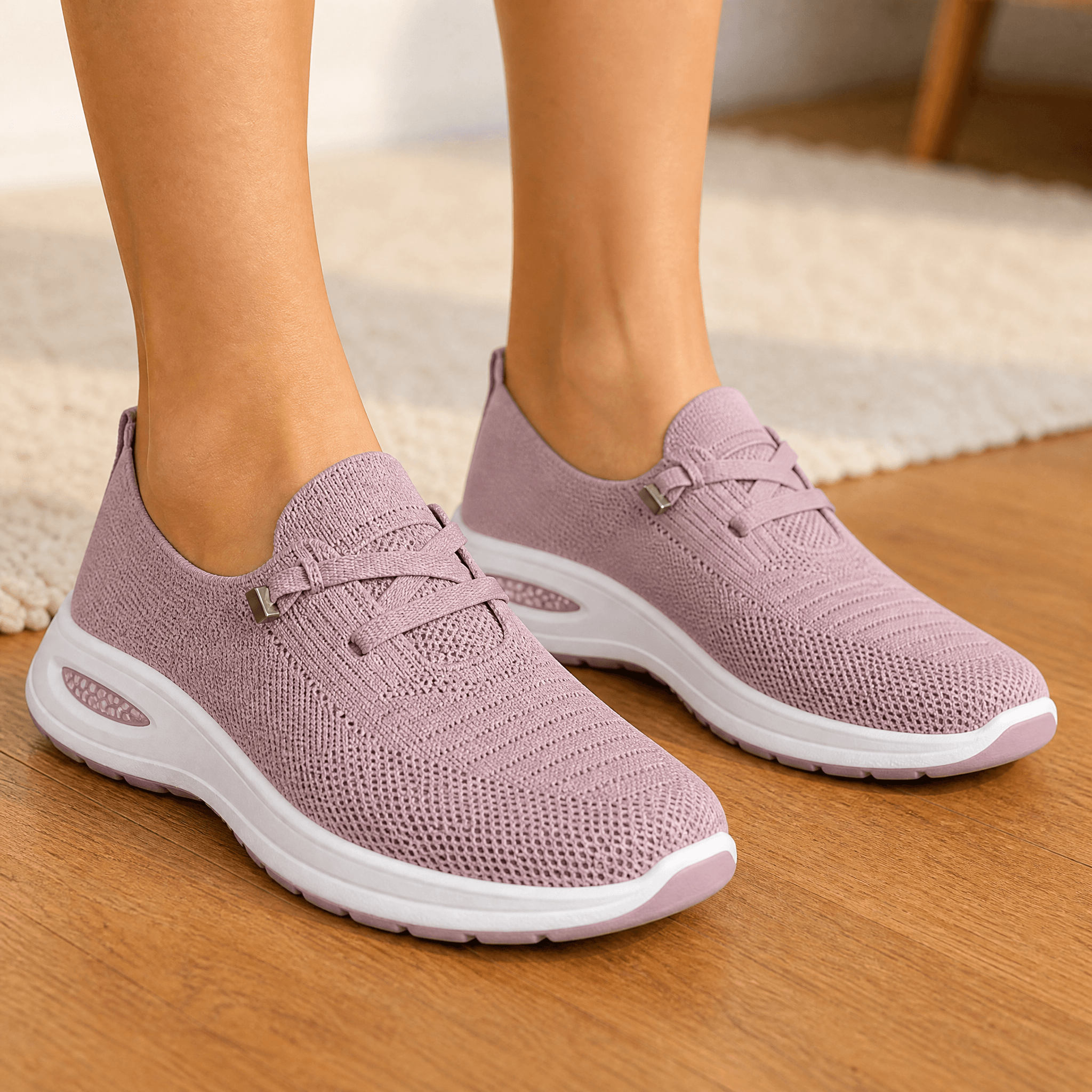 🔥Last day! 70% off!Breathable Mesh Walking Shoes With Cushioning Support