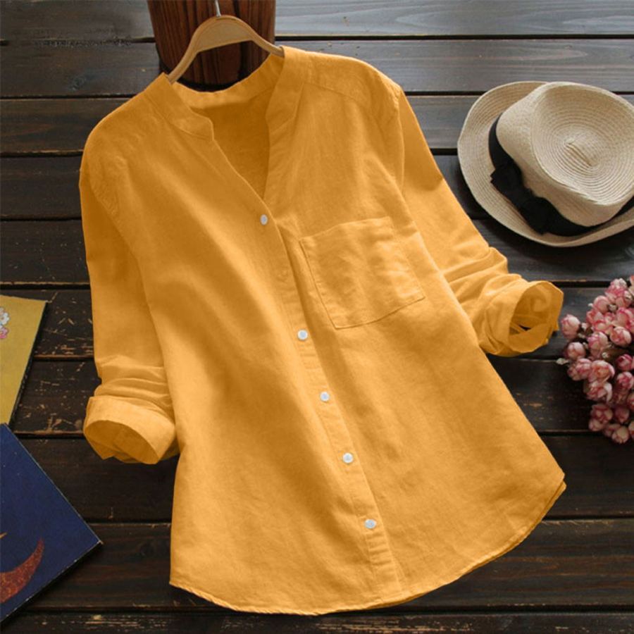 💗SUMMER BIGGEST SALE 49% OFF🌹LINEN COTTON CASUAL LOOSE SHIRT💖