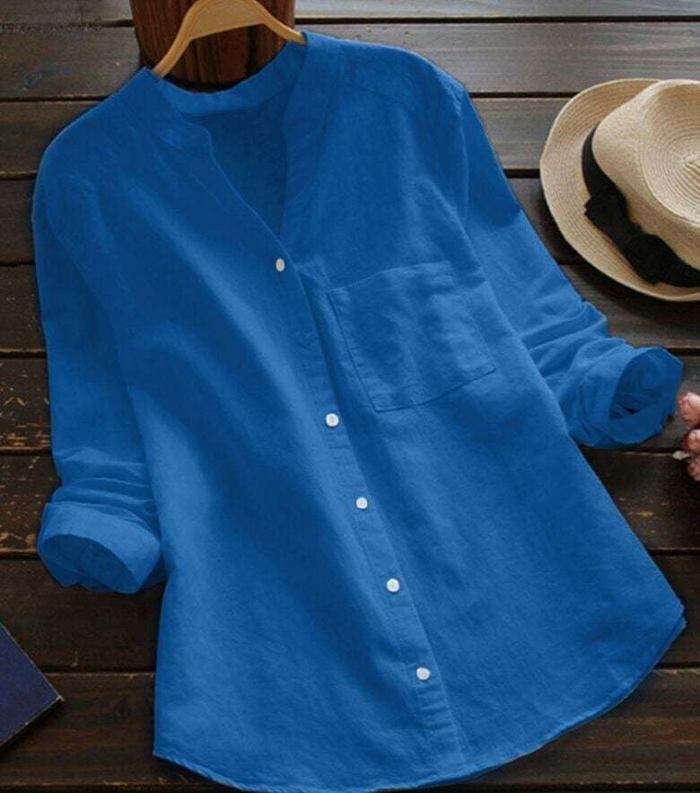 💗SUMMER BIGGEST SALE 49% OFF🌹LINEN COTTON CASUAL LOOSE SHIRT💖