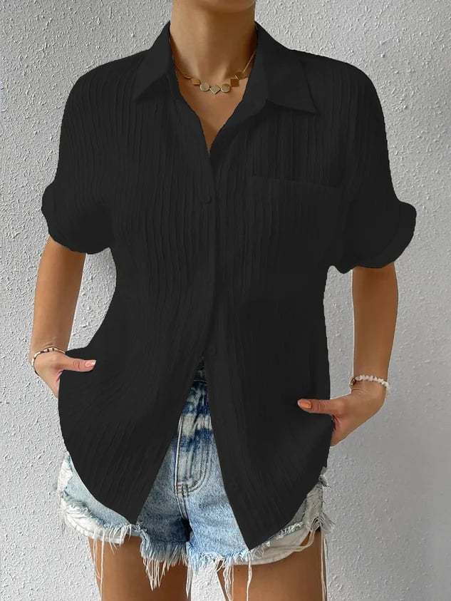 Relaxed Textured Top