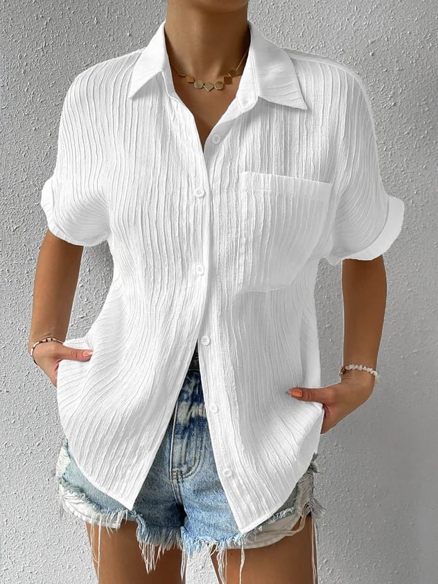 Relaxed Textured Top