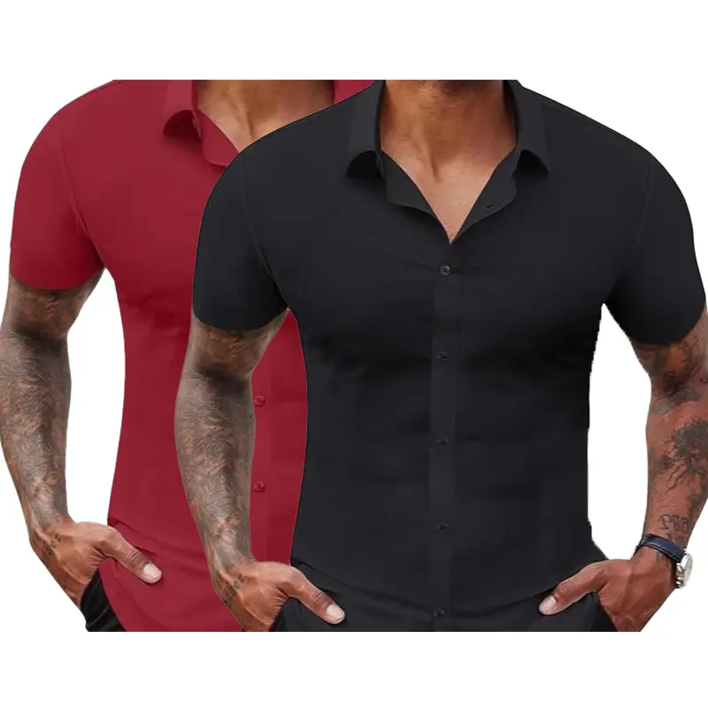 Men's Stretch Dress Shirts 2-Pack