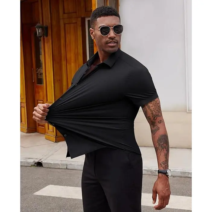 Men's Stretch Dress Shirts 2-Pack