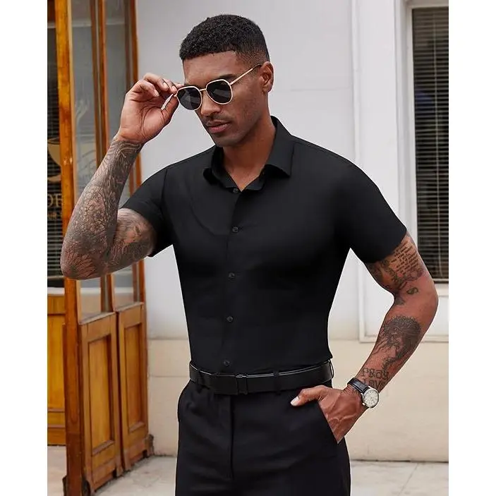 Men's Stretch Dress Shirts 2-Pack