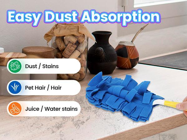 Reusable microfiber duster