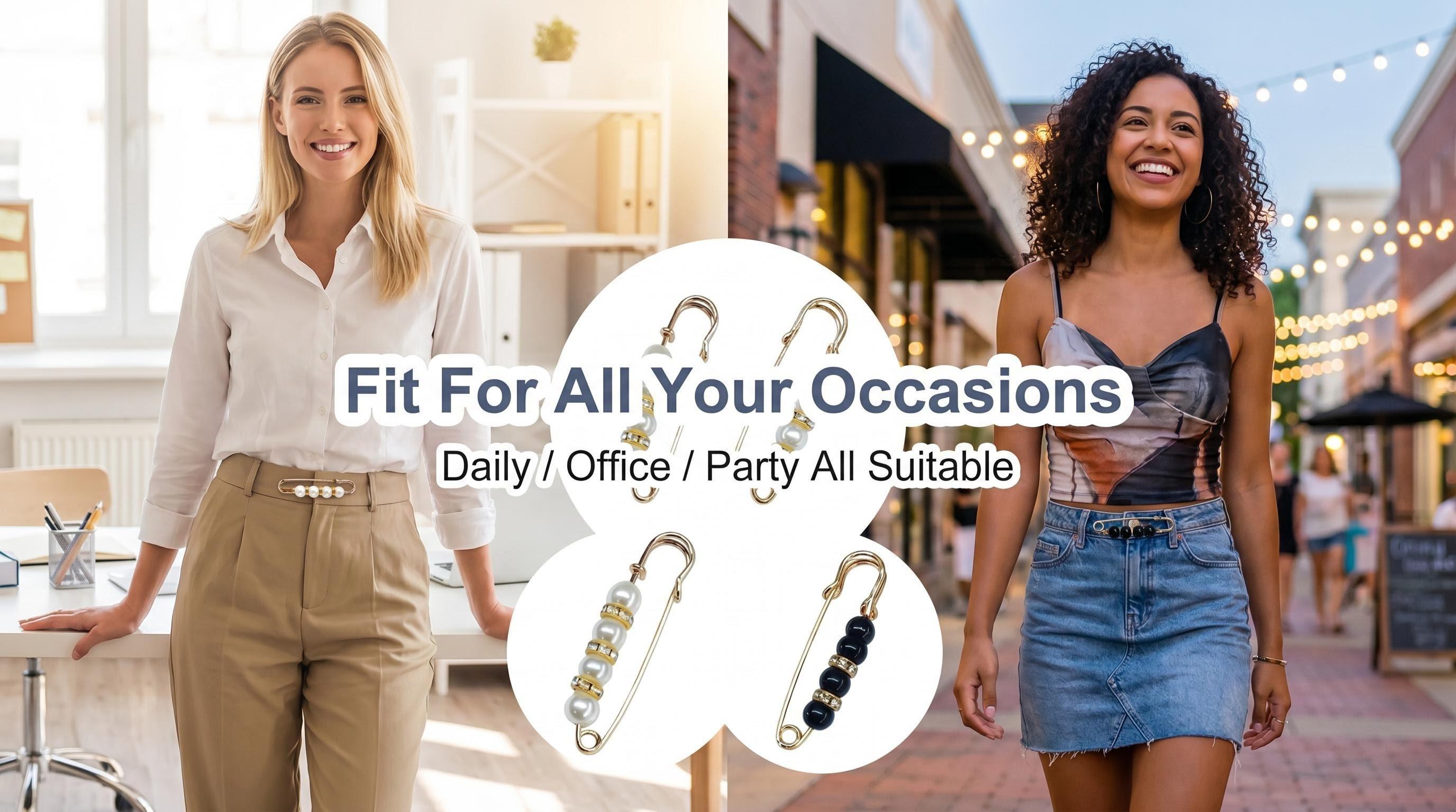 pearl styling pins suitable for daily office and party outfits