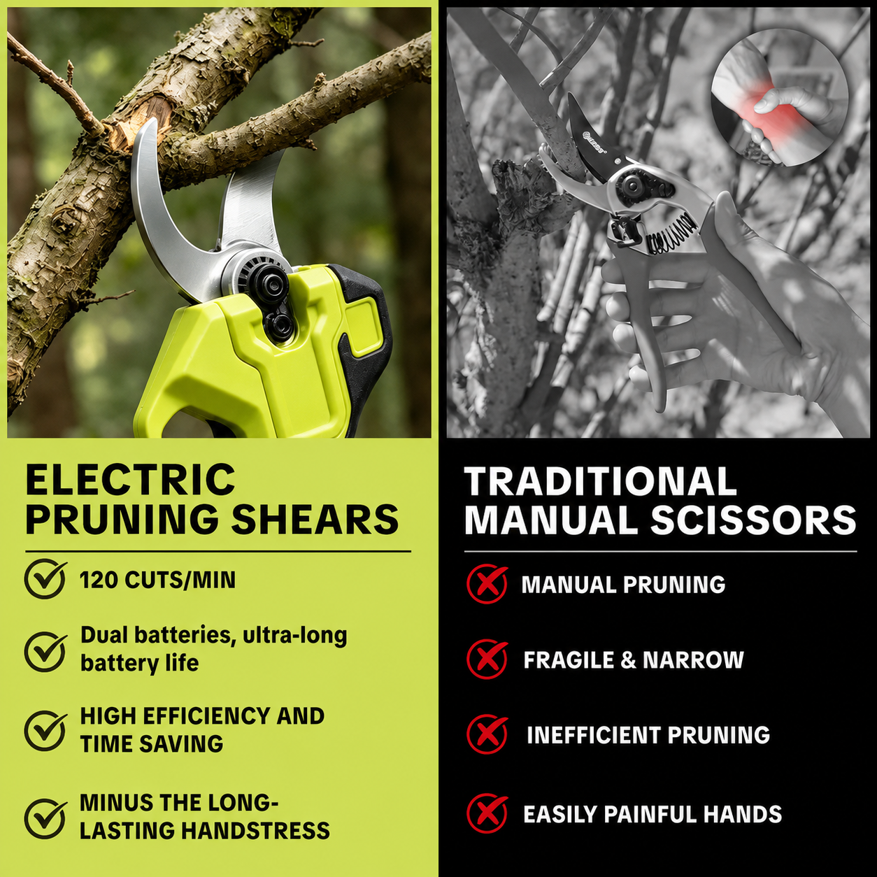 Pruning fatigue