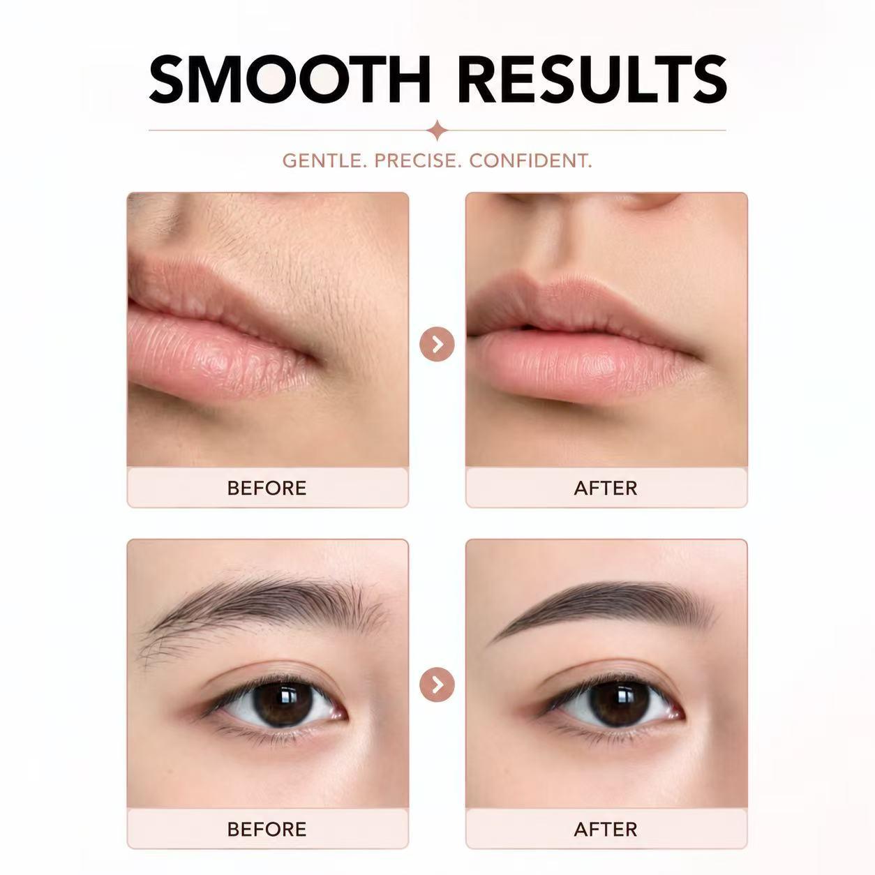 OANVA 2 in 1 facial & eyebrow hair trimmer for Women, Rechargeable Face Razor, Lip & Peach Fuzz Remover, Precision Eyebrow Shaper, Portable Painless Hair Removal Tool. OANVA 2 in 1 facial & eyebrow hair trimmer for Women, Rechargeable Face Razor, Lip & Peach Fuzz Remover, Precision Eyebrow Shaper, Portable Painless Hair Removal Tool.