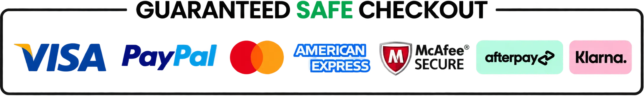 Guaranteed Safe Checkout