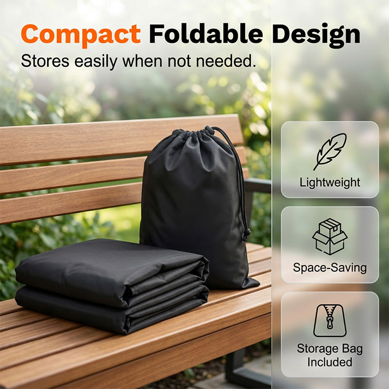Easy clean outdoor furniture cover