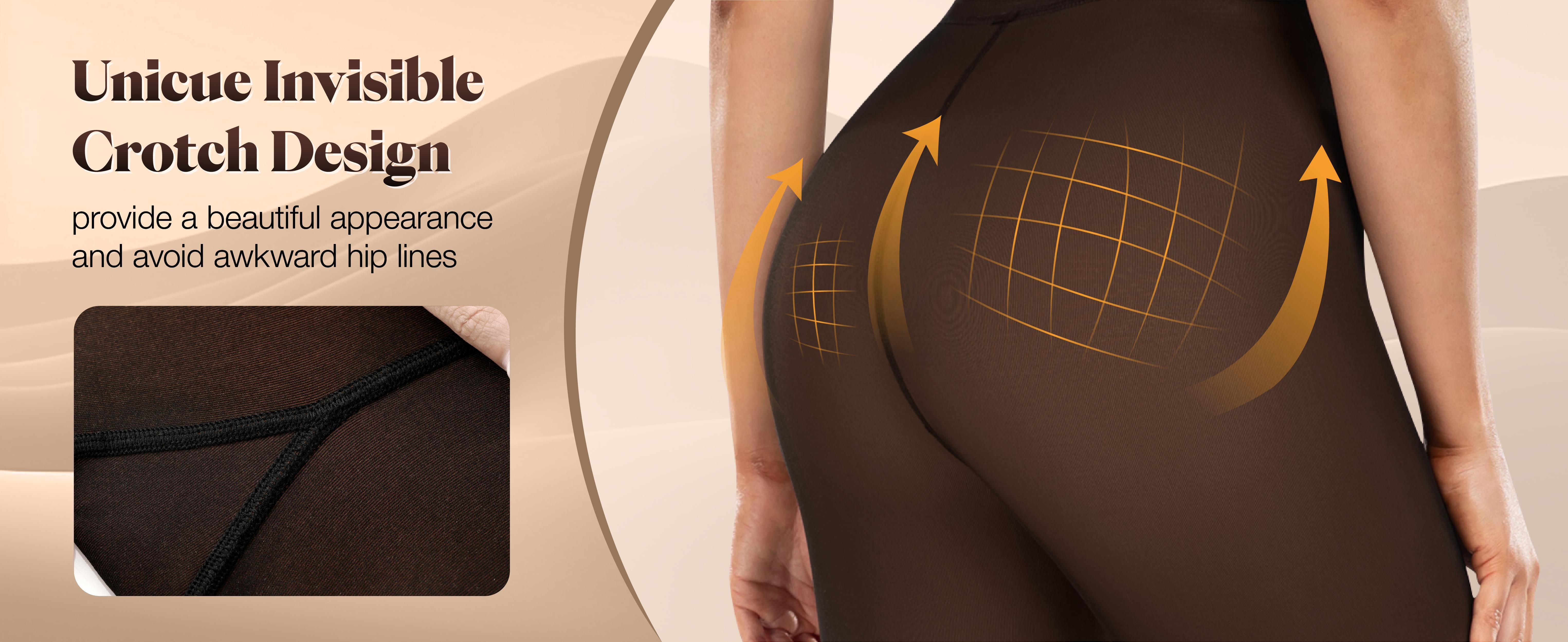 Muezna The Original Magic Fleece Lined Leggings Closed Foot Winter Comfort Fleece Tights Available in Plus Size  One-lined Seamless Style Fashionable Cozy Womenswear Warm Style Fashionable Cozy Womenswear - Basic FallFreshness