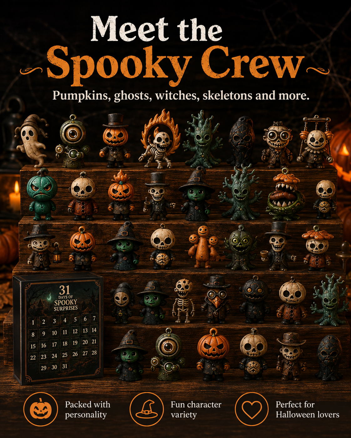 Halloween countdown display
