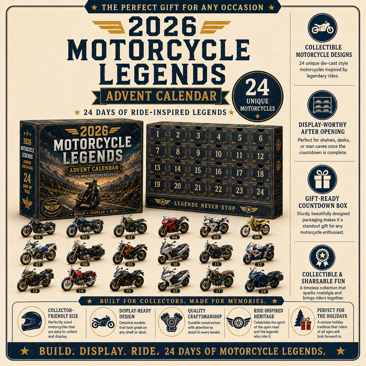 Motorcycle Collection Display