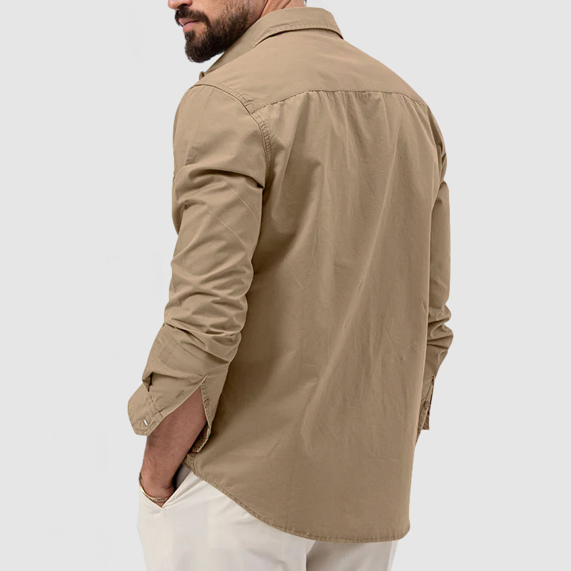  This Week Only - Men's Casual Cotton Workwear Pocket Shirt