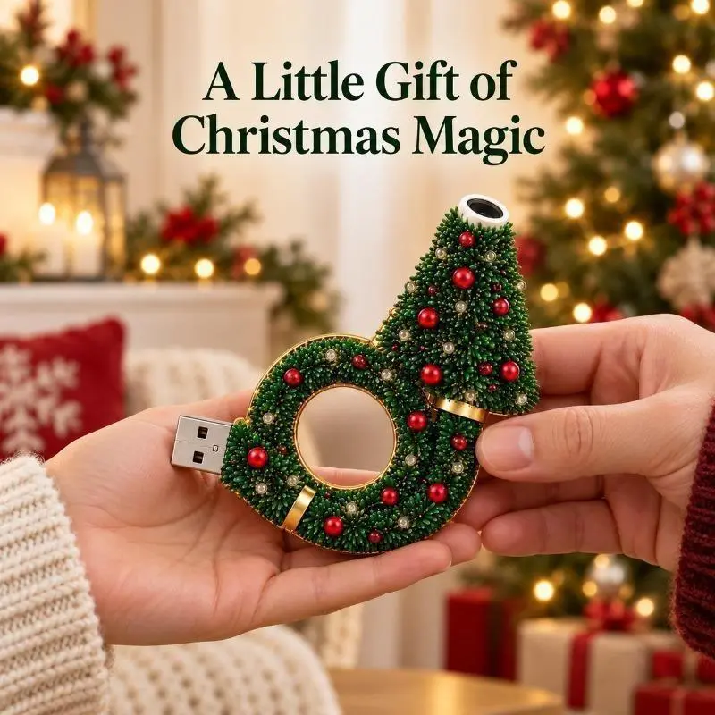 Buy 1 Get 1 Free 🎁 | Limited-Time Deal 🔥New USB Christmas Projector Night Light 🎄