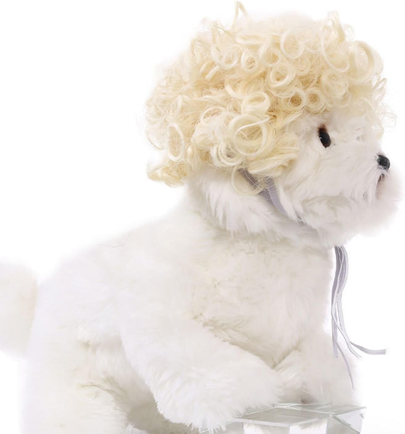 Cute Short Hair Wig Pet Headband