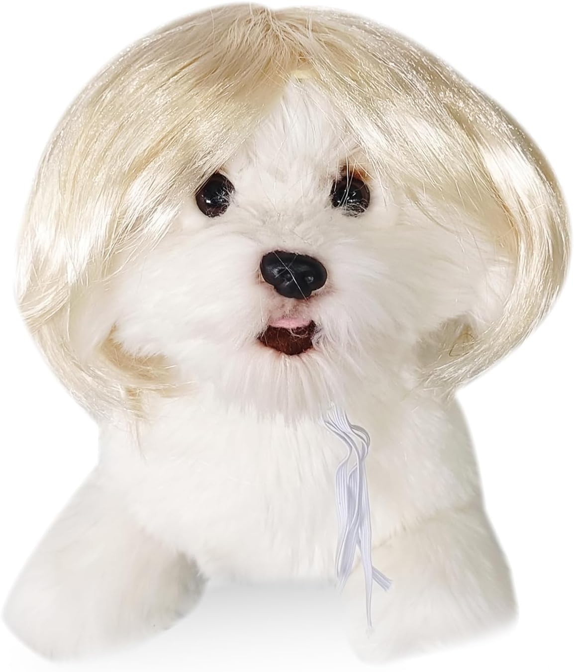 Cute Short Hair Wig Pet Headband