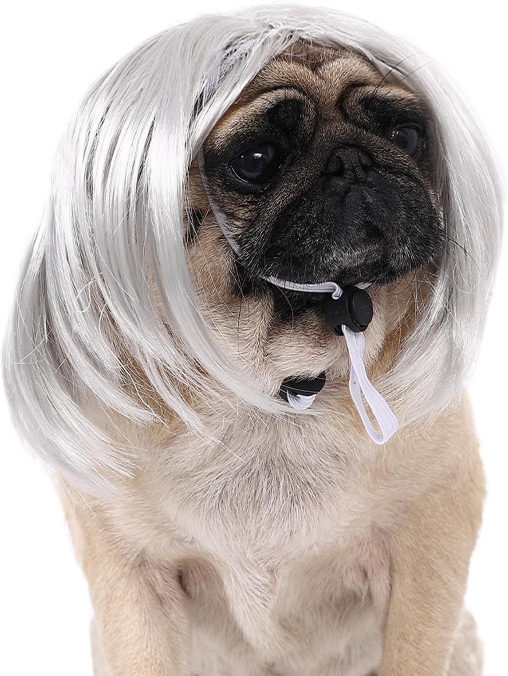 Cute Short Hair Wig Pet Headband