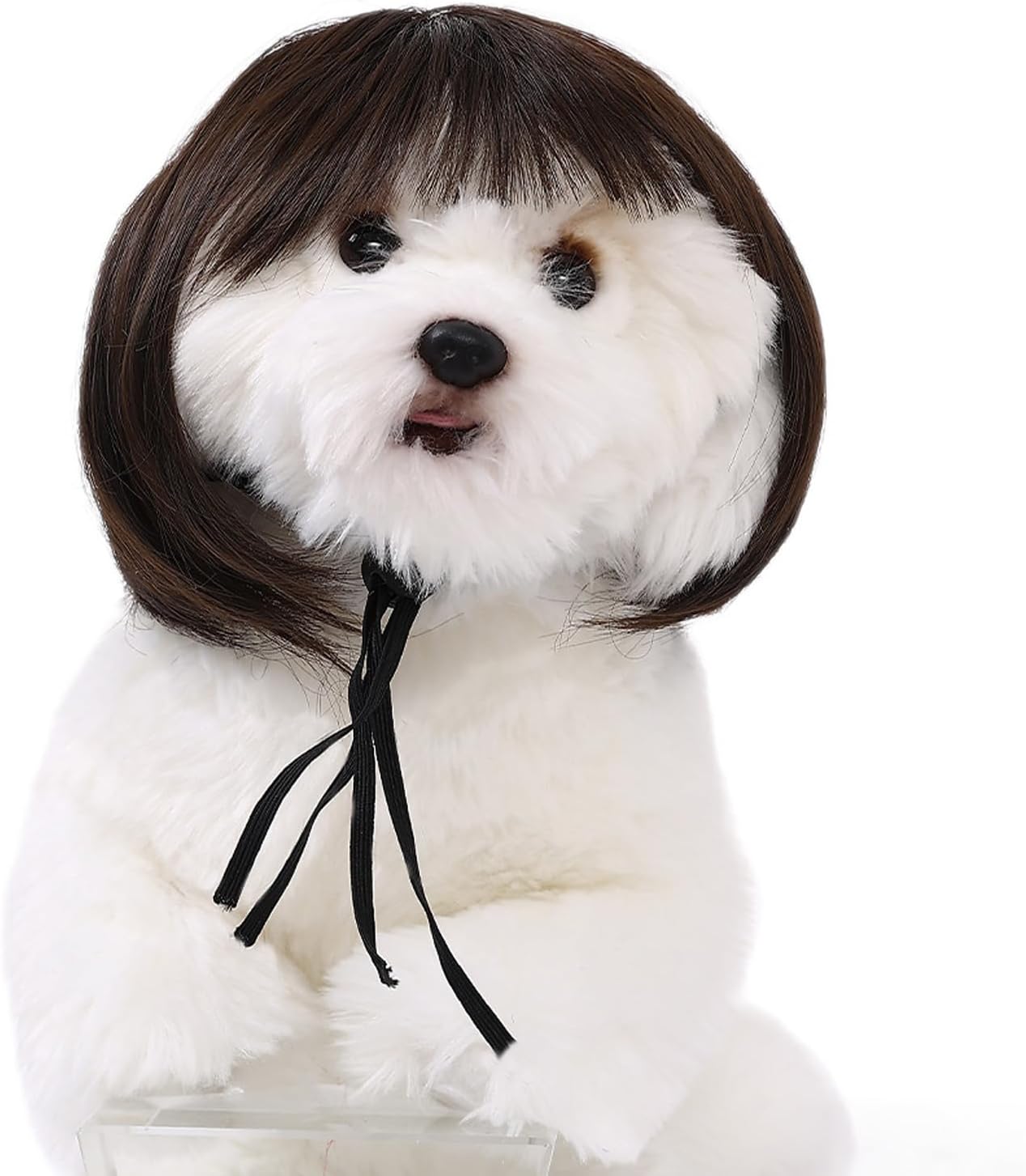 Cute Short Hair Wig Pet Headband