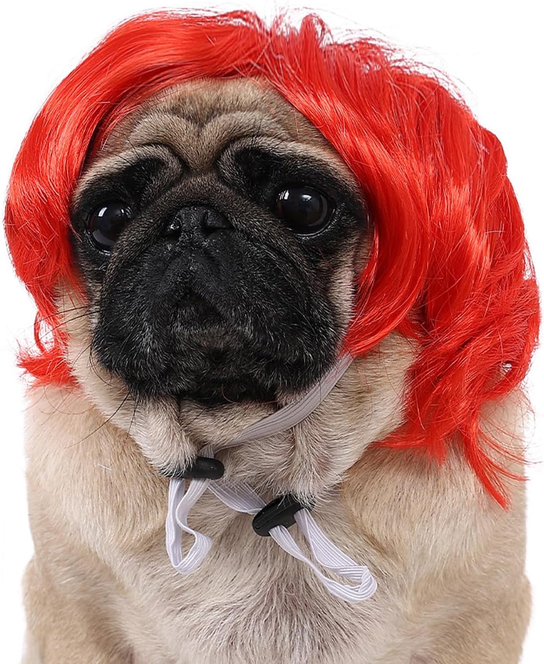 Cute Short Hair Wig Pet Headband