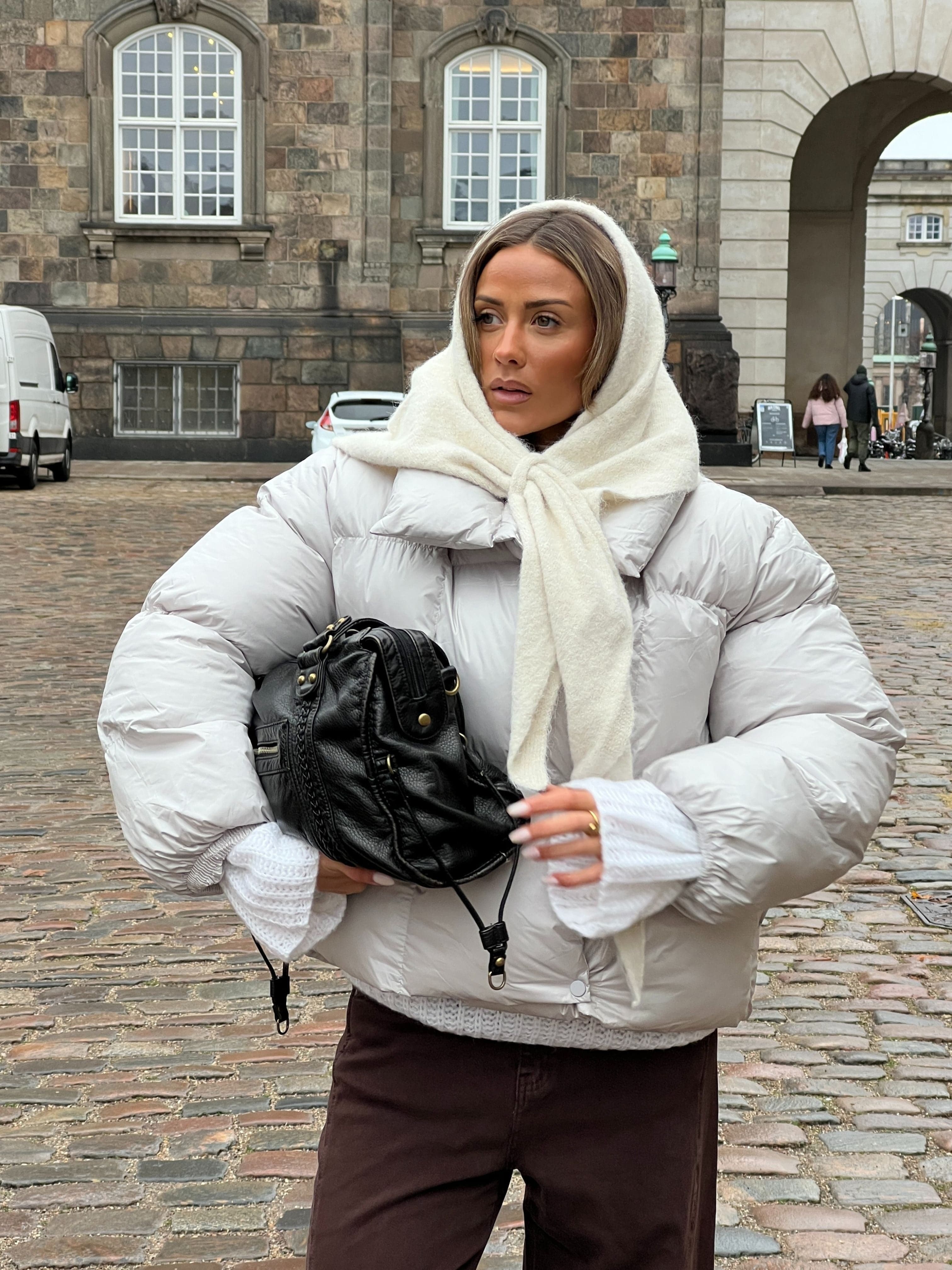Ellinor Puffer Jacket - Ivory